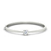 Load image into Gallery viewer, Bezel Set Bangle Bracelet