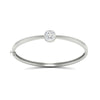 Load image into Gallery viewer, Bezel Set Bangle Bracelet