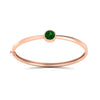Load image into Gallery viewer, Bezel Set Bangle Bracelet