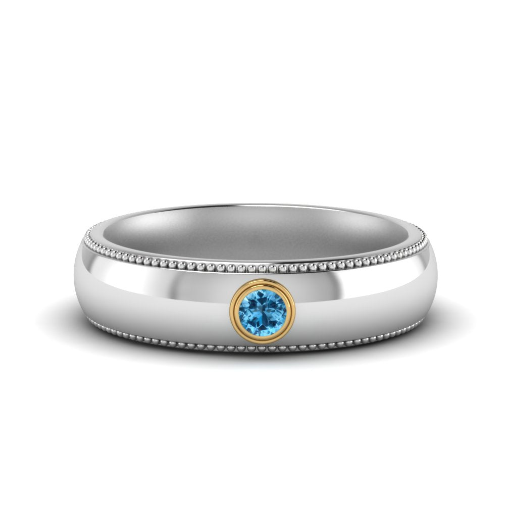 bezel-set-solitaire-mens-diamond-ring-with-blue-topaz-in-white-gold-fd123214bgicblto-nl-wg
