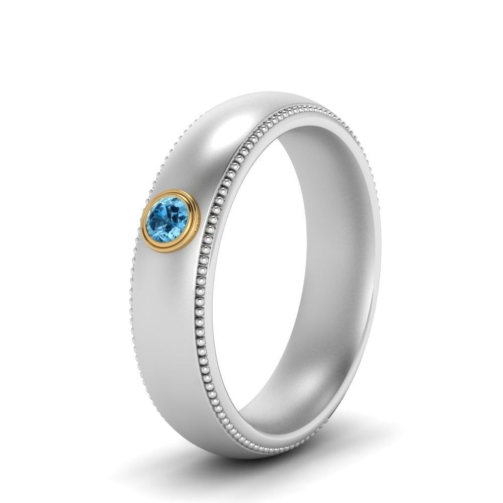 bezel-set-solitaire-mens-diamond-ring-with-blue-topaz-in-white-gold-fd123214bgicblto-nl-wg