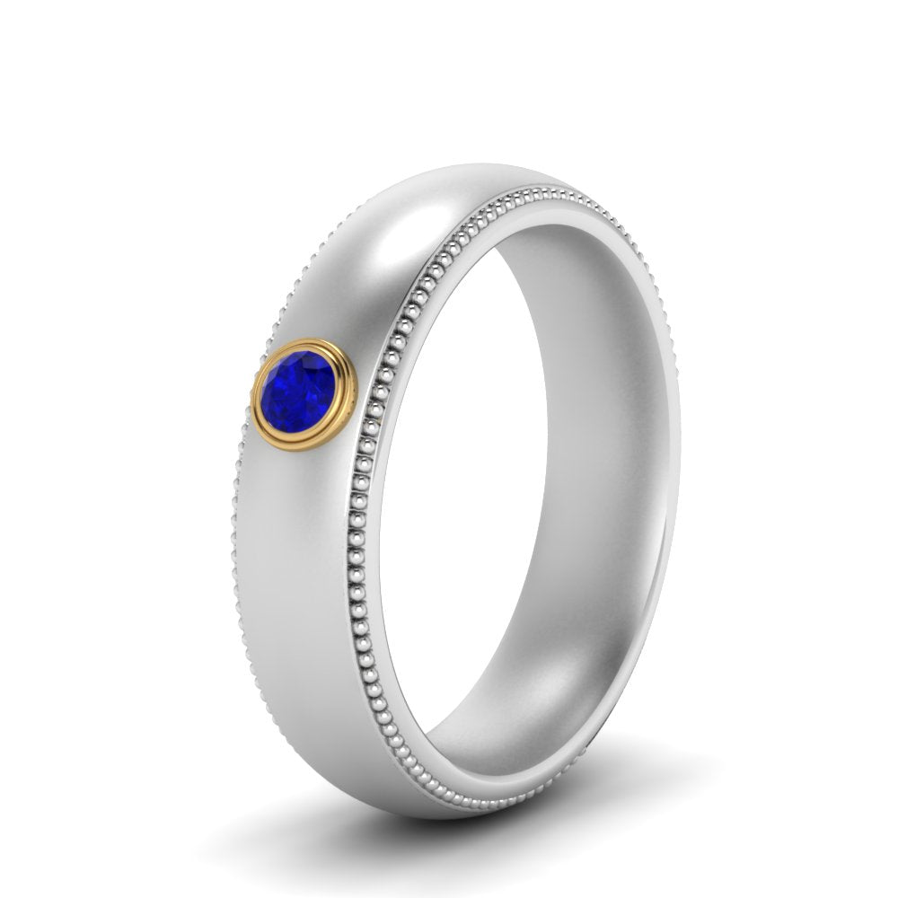 bezel-set-solitaire-mens-diamond-ring-with-sapphire-in-white-gold-fd123214bgsabl-nl-wg
