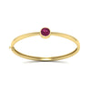 Load image into Gallery viewer, Bezel Set Bangle Bracelet