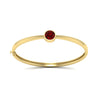 Load image into Gallery viewer, Bezel Set Bangle Bracelet