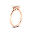 Thumbnail 8 - Split Shank Asscher Cut Bezel Set Solitaire Ring