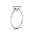 Thumbnail 2 - Split Shank Asscher Cut Bezel Set Solitaire Ring