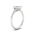 Thumbnail 8 - Split Shank Radiant Cut Bezel Set Solitaire Ring