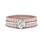 Load image into Gallery viewer, bezel-set-stacking-solitaire-rings-in-FD10095-NL-RG
