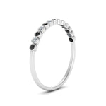 Load image into Gallery viewer, bezel-set-thin-stack-band-with-black-diamond-in-white-gold-FDWB1408BGBLACKANGLE3-NL-WG.jpg
