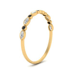 Load image into Gallery viewer, bezel-set-thin-stackable-band-with-black-diamond-in-yellow-gold-FD123175BGBLACK-NL-YG.jpg
