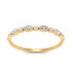 Load image into Gallery viewer, bezel-set-thin-stackable-diamond-band-in-yellow-gold-FD123175B-NL-YG.jpg
