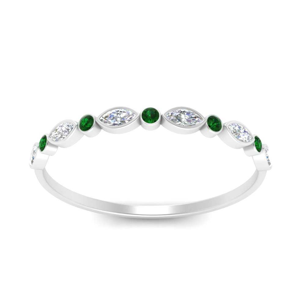 bezel-set-thin-stackable-diamond-band-with-emerald-in-white-gold-FD123175BGEMGR-NL-WG.jpg