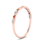 Load image into Gallery viewer, bezel-set-thin-stackable-diamond-band-with-orange-sapphire-in-rose-gold-FD123175BGSAOR-NL-RG.jpg
