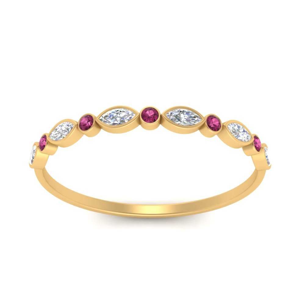 bezel-set-thin-stackable-diamond-band-with-pink-sapphire-in-yellow-gold-FD123175BGSADRPI-NL-YG.jpg