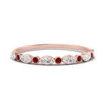Load image into Gallery viewer, bezel-set-thin-stackable-diamond-band-with-ruby-in-rose-gold-FD123175BGRUDR-NL-RG.jpg
