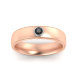 Load image into Gallery viewer, bezel-set-two-tone-solitaire-mens-black-diamond-ring-in-rose-gold-fdb10202rogblackangle5-nl-rg.jpg