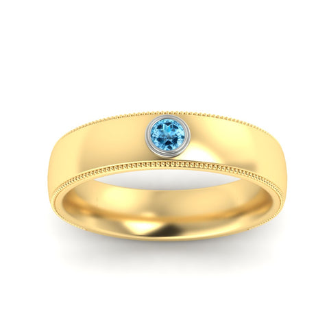 bezel-set-two-tone-solitaire-mens-blue-topaz-ring-in-yellow-gold-fdb10202rogicbltoangle5-nl-yg.jpg