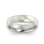 Load image into Gallery viewer, bezel-set-two-tone-solitaire-mens-diamond-ring-in-white-gold-fdb10202roangle5-nl-wg.jpg