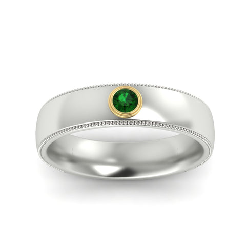 bezel-set-two-tone-solitaire-mens-emerald-ring-in-white-gold-fdb10202rogemgrangle5-nl-wg.jpg