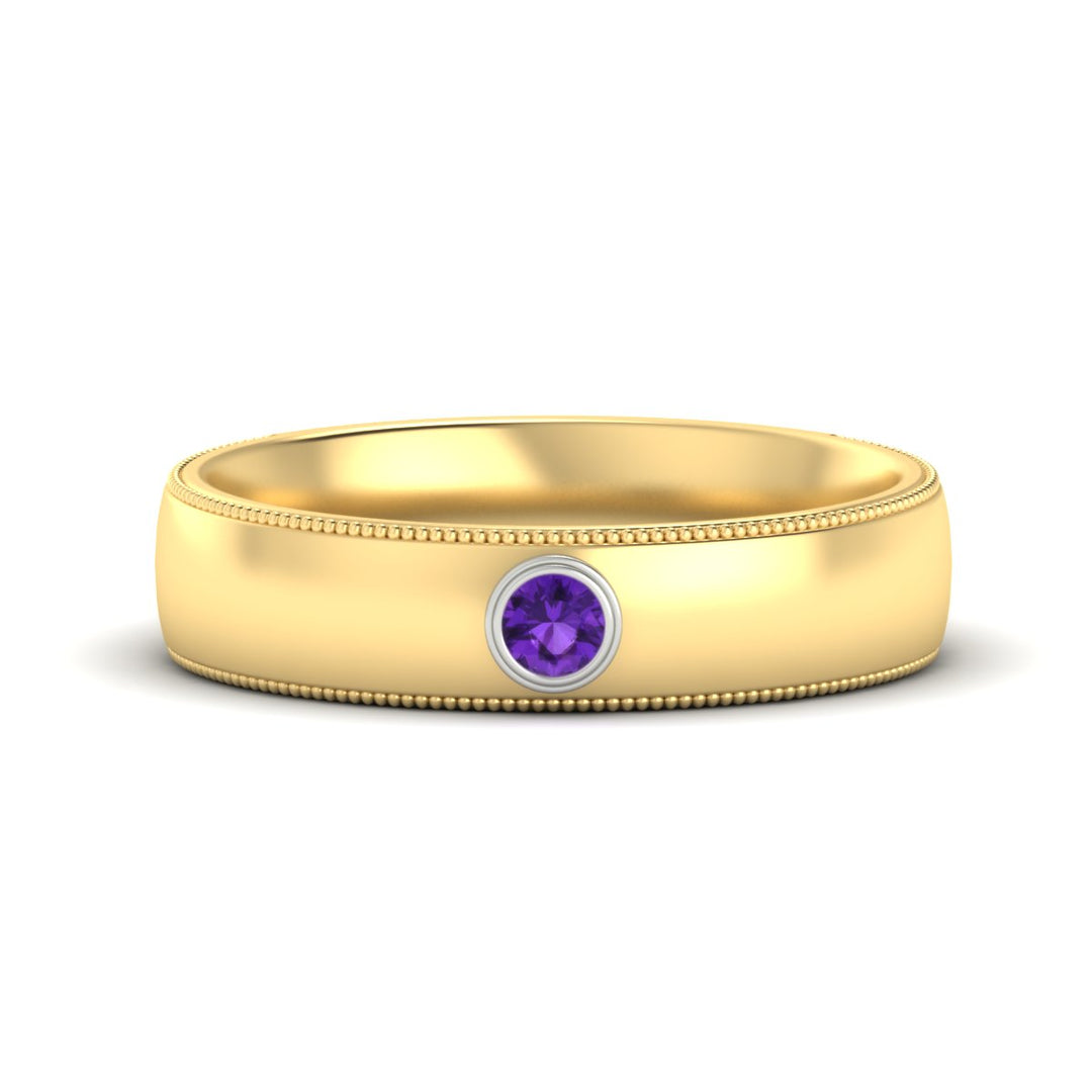 bezel-set-two-tone-solitaire-mens-purple-topaz-ring-in-yellow-gold-fdb10202rogvito-nl-yg.jpg