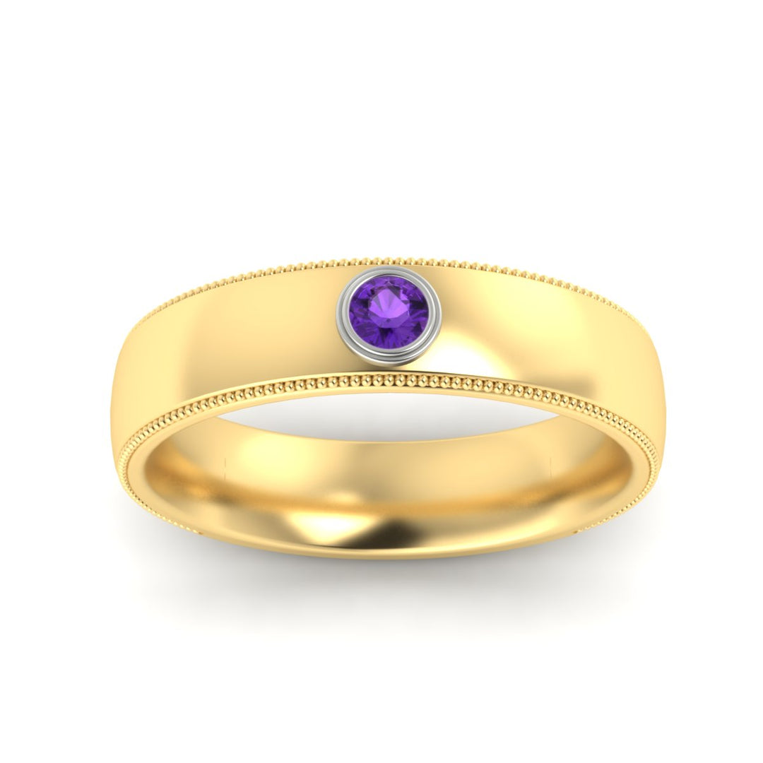 bezel-set-two-tone-solitaire-mens-purple-topaz-ring-in-yellow-gold-fdb10202rogvitoangle5-nl-yg.jpg
