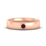 Load image into Gallery viewer, bezel-set-two-tone-solitaire-mens-ruby-ring-in-rose-gold-fdb10202rogrudr-nl-rg.jpg