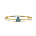 Load image into Gallery viewer, bezel-setting-3-blue-topaz-stackable-ring-in-yellow-gold-FD9418RORGICBLTO-NL-YG.jpg
