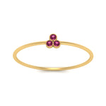 Load image into Gallery viewer, bezel-setting-3-pink-sapphire-stackable-ring-in-yellow-gold-FD9418RORGSADRPI-NL-YG.jpg
