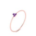 Load image into Gallery viewer, bezel-setting-3-purple-topaz-stackable-ring-in-rose-gold-FD9418RORGVITO-NL-RG.jpg
