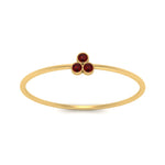 Load image into Gallery viewer, bezel-setting-3-ruby-stackable-ring-in-yellow-gold-FD9418RORGRUDR-NL-YG.jpg
