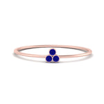 Load image into Gallery viewer, bezel-setting-3-sapphire-stackable-ring-in-rose-gold-FD9418RORGSABL-NL-RG.jpg
