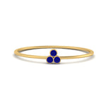 Load image into Gallery viewer, bezel-setting-3-sapphire-stackable-ring-in-yellow-gold-FD9418RORGSABL-NL-YG.jpg

