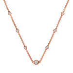 Load image into Gallery viewer, bezel-station-lab-diamond-necklace-in-FDSDNK00606-RS-A