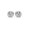 Load image into Gallery viewer, Bezel Set Cushion Diamond Stud Earrings