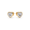 Load image into Gallery viewer, bezel-stud-earring-3-carat-heart-diamond-in-yellow-gold-FD-EAR10516HT-3.00CT-NL-YG.png?v=1767860825