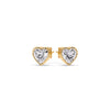 Load image into Gallery viewer, bezel-stud-earring-one-carat-heart-diamond-in-yellow-gold-FD-EAR10516HT-1.00CT-NL-YG.jpg?v=1748604494
