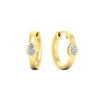 Load image into Gallery viewer, bezel-teardrop-diamond-huggie-hoop-earrings-in-fdear11743peangle1-nl-yg.jpg?v=1778041349