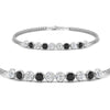 Load image into Gallery viewer, Dual Chain Round Diamond Bar Bracelet