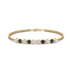 Load image into Gallery viewer, Dual Chain Round Diamond Bar Bracelet