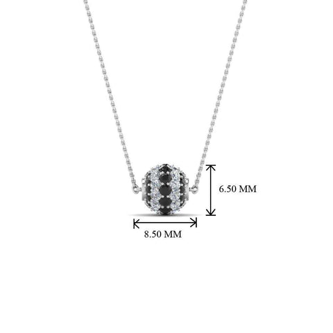 black-diamond-ball-pendant-0.70-ct-in-FDPD8433GBLACK-NL-WG