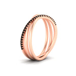 Load image into Gallery viewer, black-diamond-criss-cross-wedding-ring-in-rose-gold-FD11398BGBLACK-NL-RG
