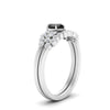 Load image into Gallery viewer, black-diamond-heart-cluster-diamond-wedding-ring-set-in-white-gold-FDENS3110HTGBLACK-NL-WG.jpg