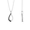 Load image into Gallery viewer, black-diamond-infinity-style-floating-diamond-pendant-in-FDPD11363GBLACK-NL-WG