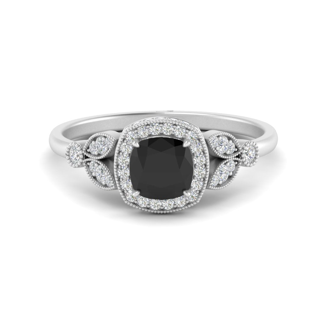black-diamond-leaf-square-antique-diamond-ring-in-FD10044RGBLACKANGLE3-NL-WG-GS