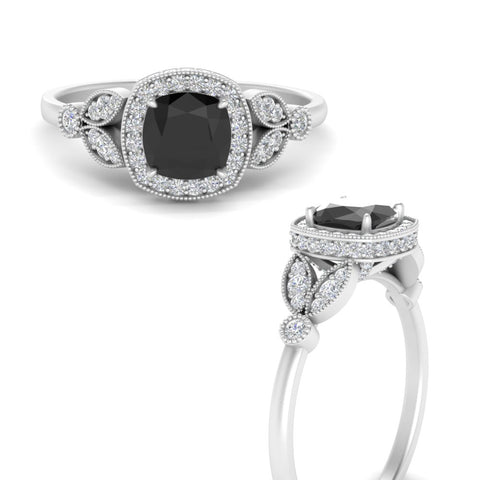 black-diamond-leaf-square-antique-diamond-ring-in-FD10044RGBLACKANGLE3-NL-WG-GS