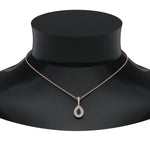 Load image into Gallery viewer, black-diamond-pear-shaped-double-halo-pendant-in-FDPD86826PE(6.0X4.0MM)GBLACK-NL-RG-GS

