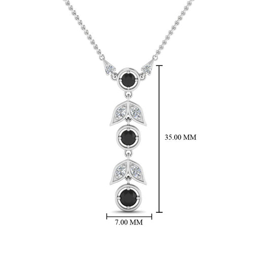 black-diamond-petal-drop-necklace-in-FDPD8598GBLACKANGLE2-NL-WG