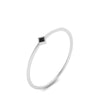 Load image into Gallery viewer, black-diamond-princess-stackable-ring-band-in-white-gold-FD9390PRRGBLACK-NL-WG.jpg