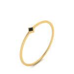 Load image into Gallery viewer, black-diamond-princess-stackable-ring-band-in-yellow-gold-FD9390PRRGBLACK-NL-YG.jpg
