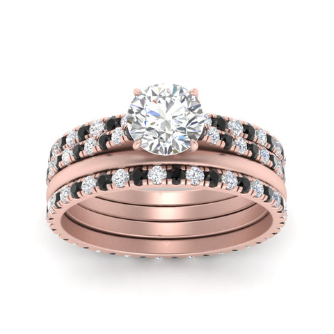 black-diamond-ring-with-multi-stack-band-in-FD9918ROGBLACK-NL-RG